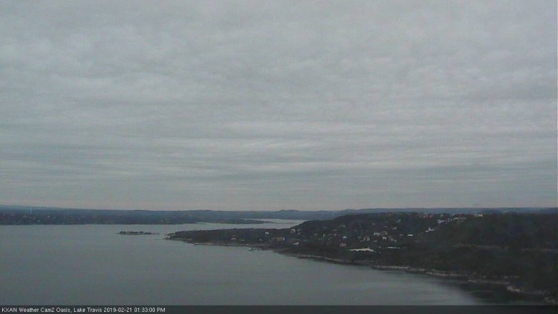 Lake Travis webcam, February 21, 2019 12:35 PM CT