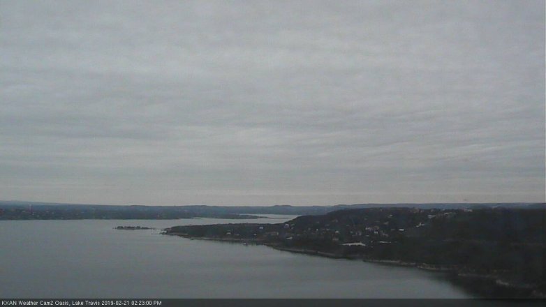 Lake Travis webcam, February 21, 2019 1:25 PM CT
