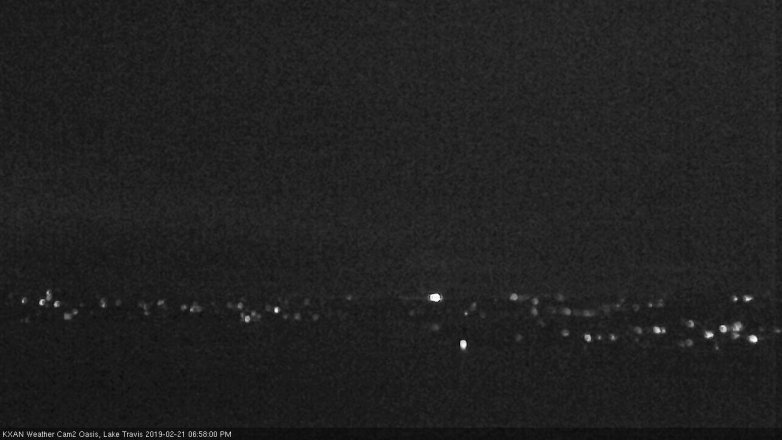 Lake Travis webcam, February 21, 2019 6:00 PM CT