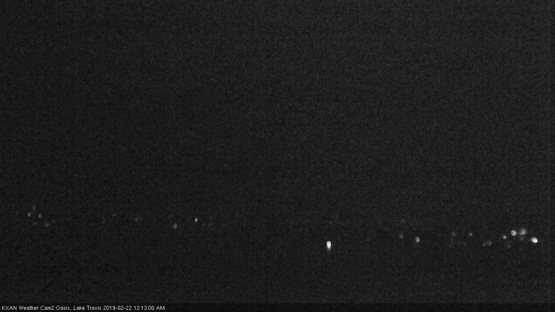 Lake Travis webcam, February 21, 2019 11:15 PM CT