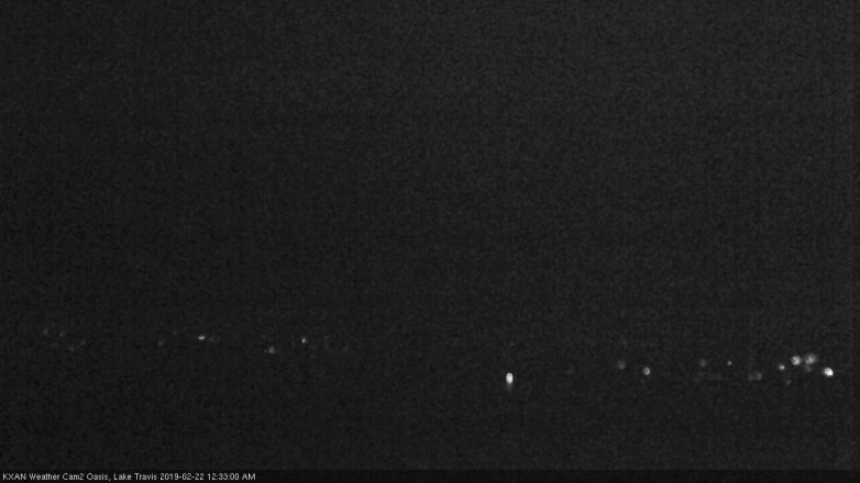 Lake Travis webcam, February 21, 2019 11:35 PM CT