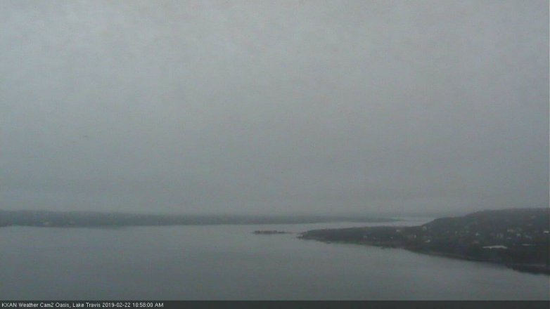 Lake Travis webcam, February 22, 2019 10:00 AM CT