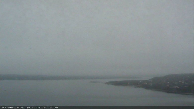 Lake Travis webcam, February 22, 2019 10:20 AM CT