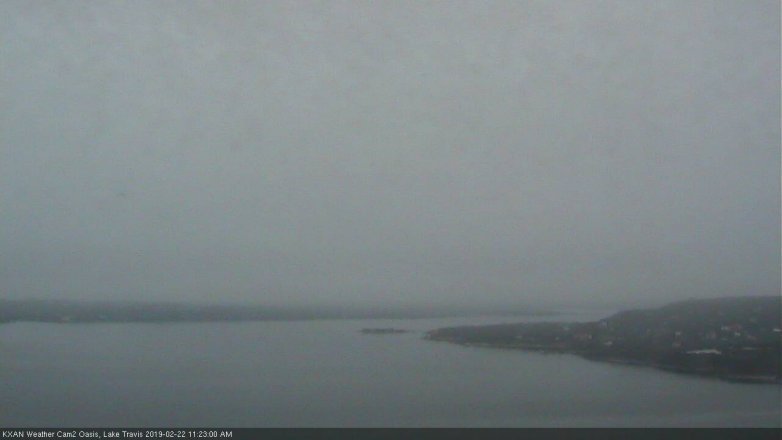 Lake Travis webcam, February 22, 2019 10:25 AM CT