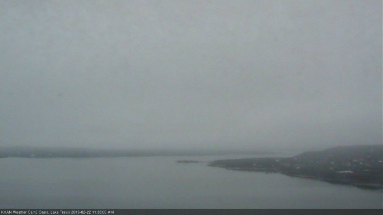 Lake Travis webcam, February 22, 2019 10:35 AM CT