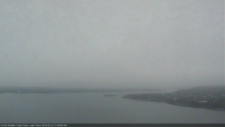 Lake Travis webcam, February 22, 2019 10:50 AM CT