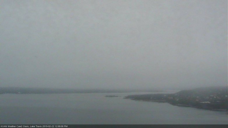 Lake Travis webcam, February 22, 2019 11:10 AM CT