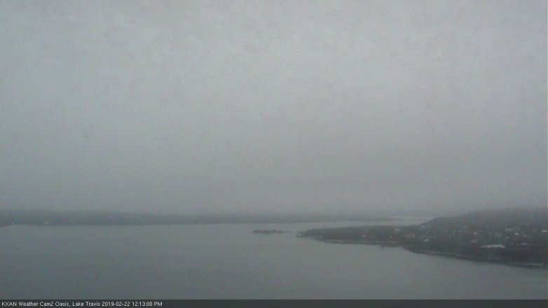 Lake Travis webcam, February 22, 2019 11:15 AM CT
