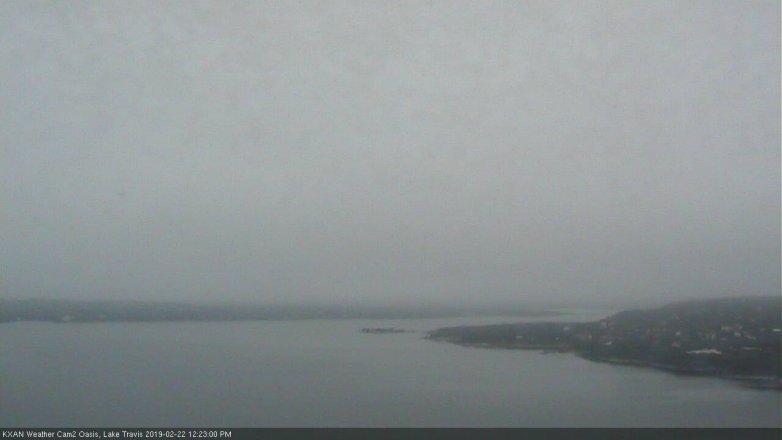 Lake Travis webcam, February 22, 2019 11:25 AM CT