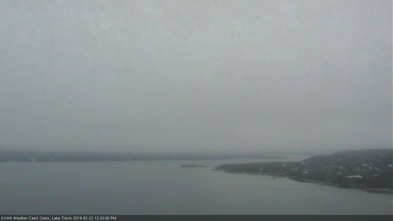 Lake Travis webcam, February 22, 2019 11:35 AM CT
