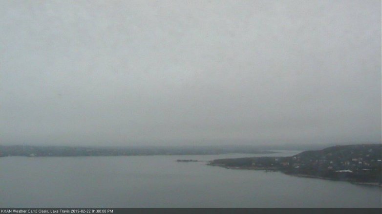 Lake Travis webcam, February 22, 2019 12:10 PM CT