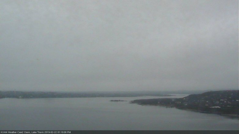 Lake Travis webcam, February 22, 2019 12:20 PM CT
