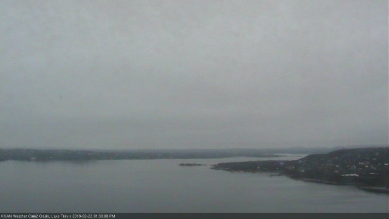 Lake Travis webcam, February 22, 2019 12:35 PM CT