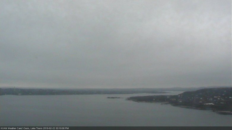 Lake Travis webcam, February 22, 2019 2:20 PM CT
