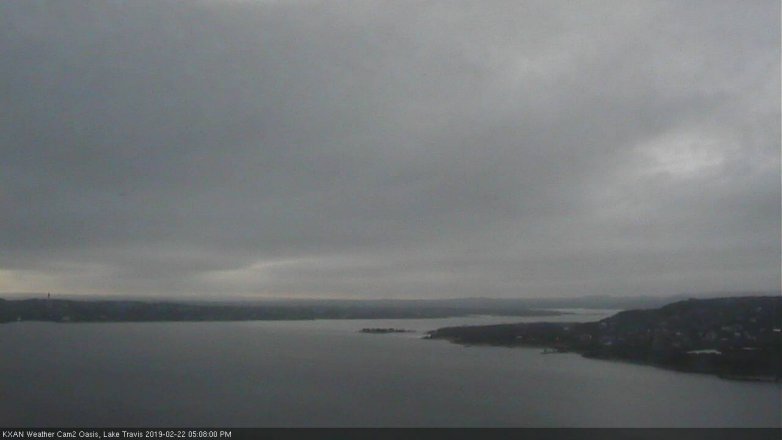 Lake Travis webcam, February 22, 2019 4:10 PM CT