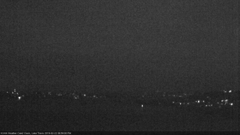 Lake Travis webcam, February 22, 2019 6:00 PM CT