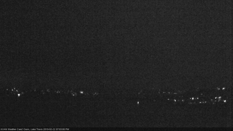 Lake Travis webcam, February 22, 2019 6:05 PM CT