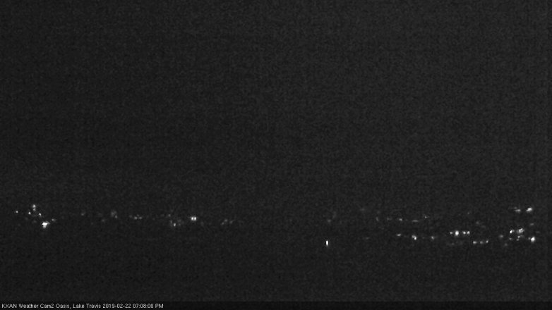 Lake Travis webcam, February 22, 2019 6:10 PM CT