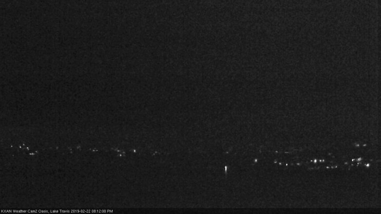 Lake Travis webcam, February 22, 2019 7:15 PM CT