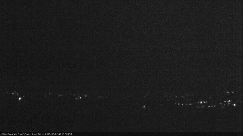 Lake Travis webcam, February 22, 2019 8:15 PM CT