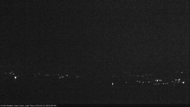 Lake Travis webcam, February 22, 2019 8:35 PM CT