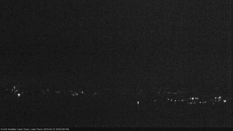 Lake Travis webcam, February 22, 2019 8:55 PM CT