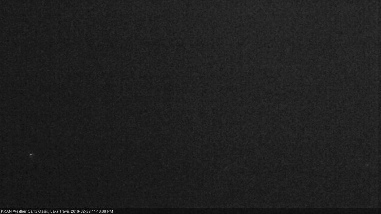 Lake Travis webcam, February 22, 2019 10:50 PM CT