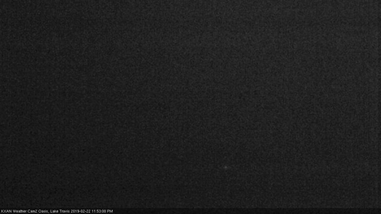 Lake Travis webcam, February 22, 2019 10:55 PM CT