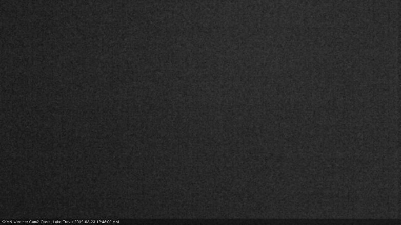 Lake Travis webcam, February 22, 2019 11:50 PM CT