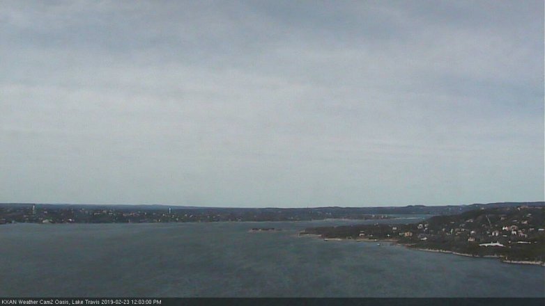 Lake Travis webcam, February 23, 2019 11:05 AM CT