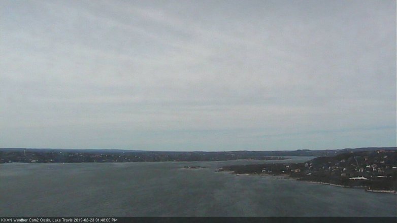 Lake Travis webcam, February 23, 2019 12:50 PM CT