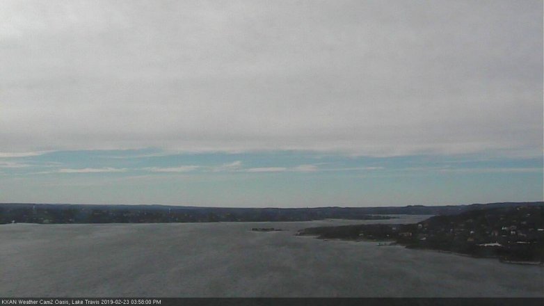 Lake Travis webcam, February 23, 2019 3:00 PM CT