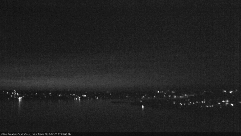 Lake Travis webcam, February 23, 2019 6:25 PM CT