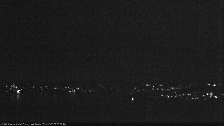 Lake Travis webcam, February 23, 2019 6:35 PM CT