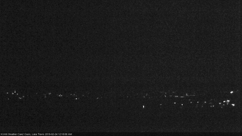 Lake Travis webcam, February 23, 2019 11:20 PM CT