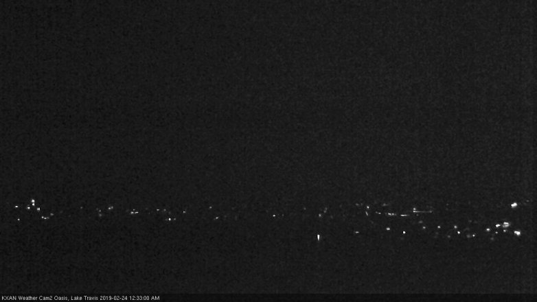 Lake Travis webcam, February 23, 2019 11:35 PM CT