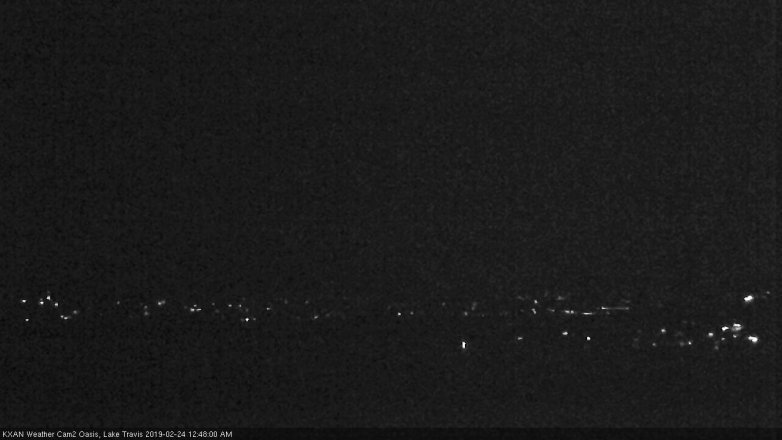 Lake Travis webcam, February 23, 2019 11:50 PM CT