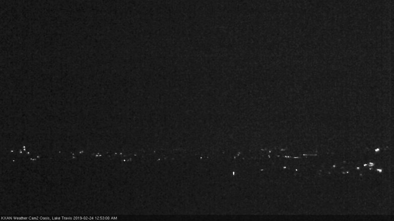 Lake Travis webcam, February 23, 2019 11:55 PM CT