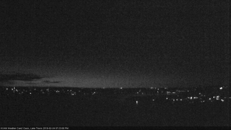 Lake Travis webcam, February 24, 2019 6:25 PM CT