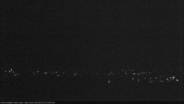 Lake Travis webcam, February 24, 2019 11:15 PM CT