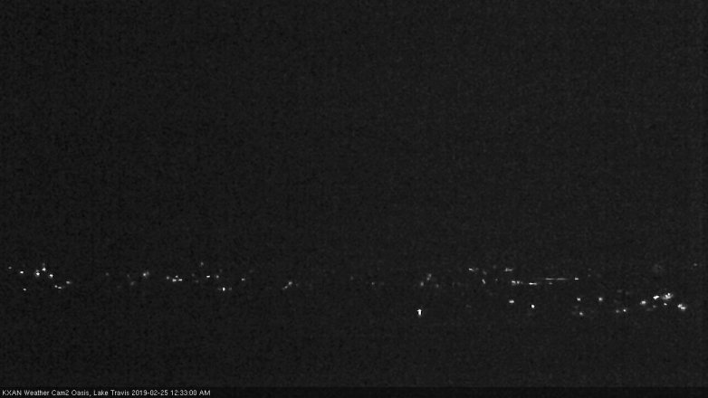 Lake Travis webcam, February 24, 2019 11:35 PM CT