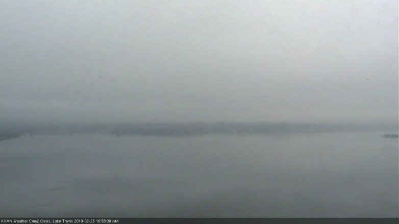 Lake Travis webcam, February 26, 2019 10:00 AM CT