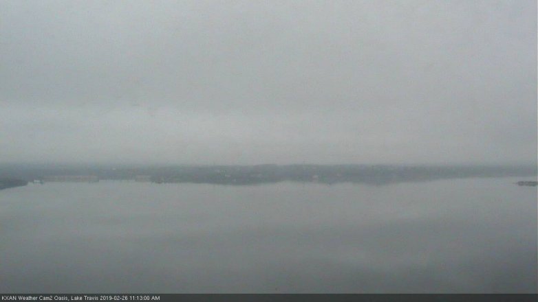 Lake Travis webcam, February 26, 2019 10:15 AM CT
