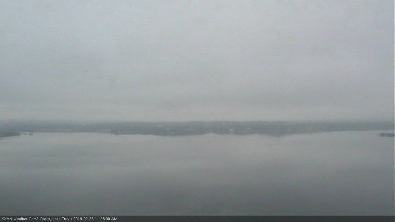 Lake Travis webcam, February 26, 2019 10:30 AM CT