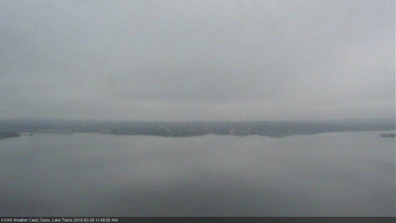 Lake Travis webcam, February 26, 2019 10:50 AM CT