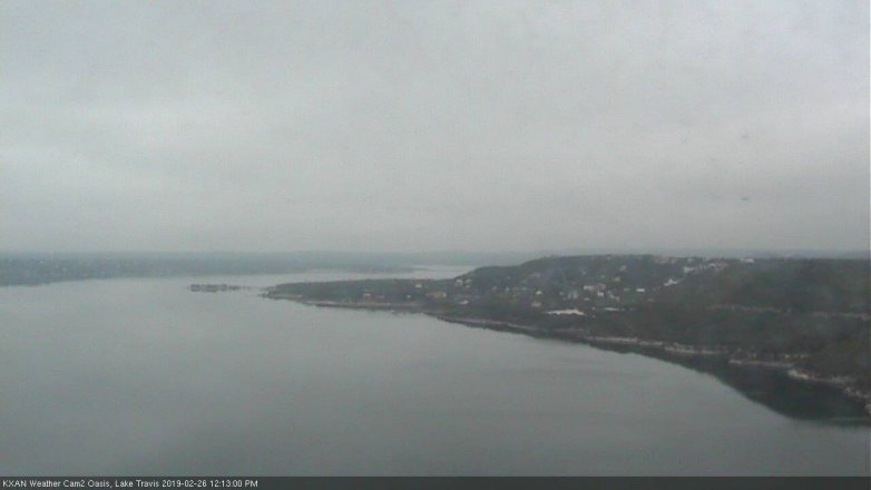 Lake Travis webcam, February 26, 2019 11:15 AM CT