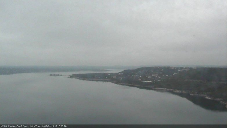 Lake Travis webcam, February 26, 2019 11:20 AM CT