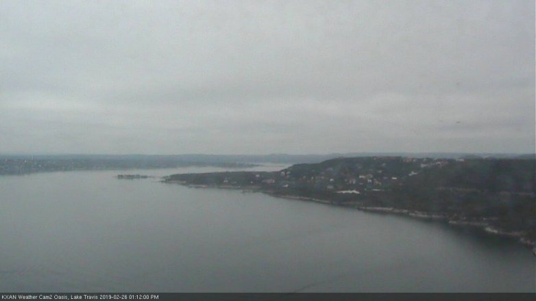 Lake Travis webcam, February 26, 2019 12:15 PM CT