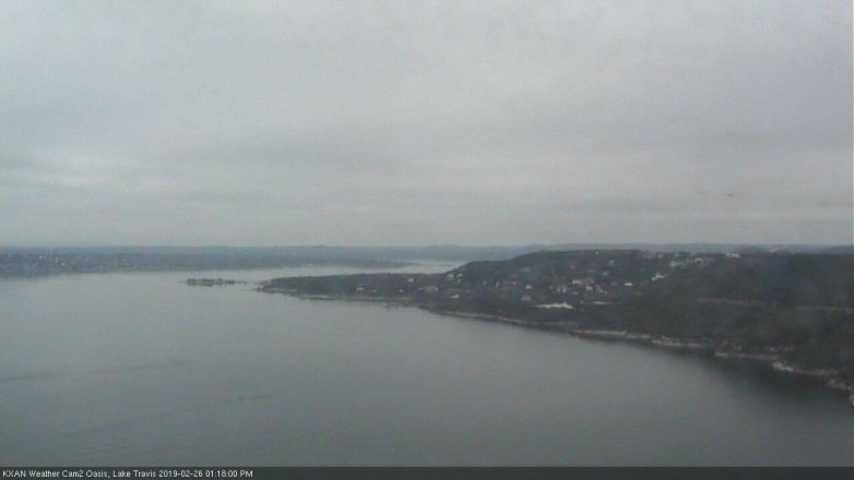 Lake Travis webcam, February 26, 2019 12:20 PM CT