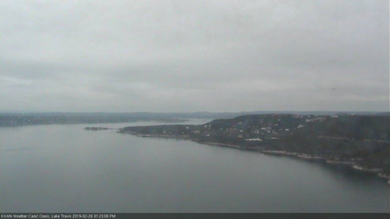 Lake Travis webcam, February 26, 2019 12:25 PM CT